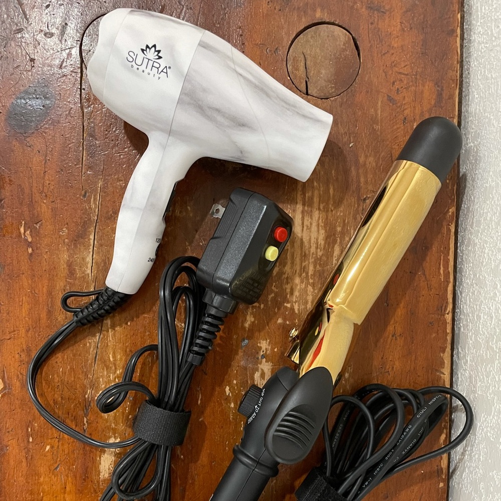 Sutra Hairdryer & Paul Mitchell Curling Iron